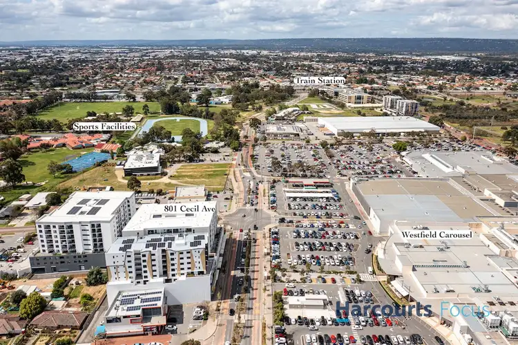 Sixth view of Homely unit listing, 801/18 Cecil Avenue, Cannington WA 6107