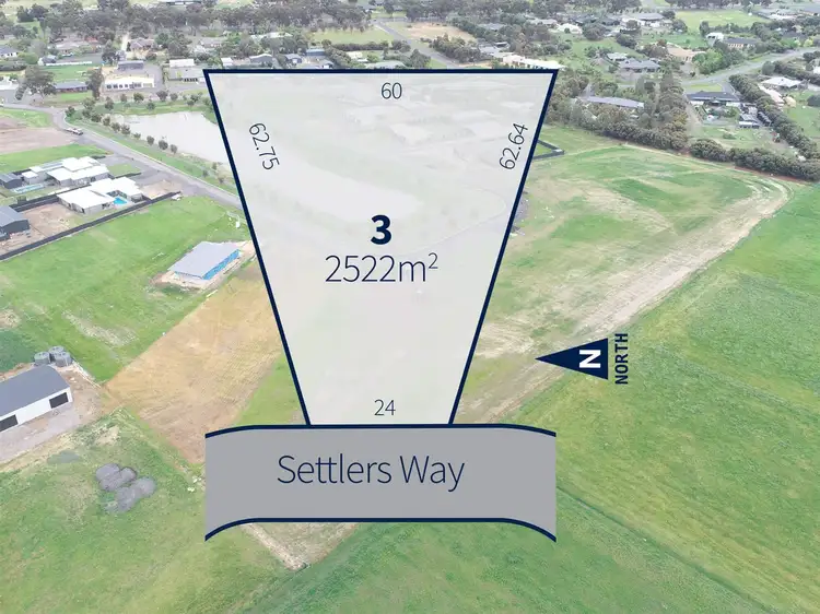 Main view of Homely land listing, Lot 3 Settlers Way, Haven VIC 3401