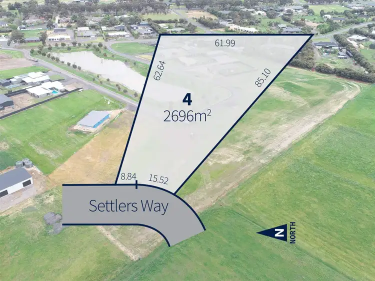 Main view of Homely land listing, Lot 4 Settlers Way, Haven VIC 3401