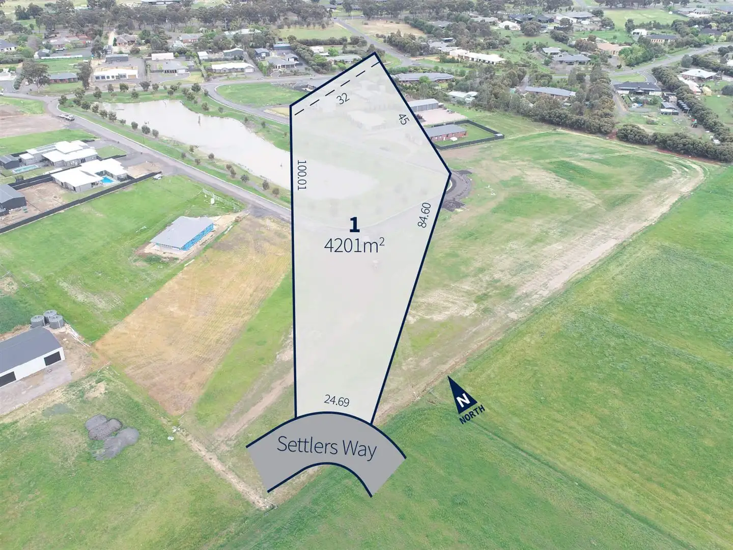 Main view of Homely land listing, Lot 1 Settlers Way, Haven VIC 3401