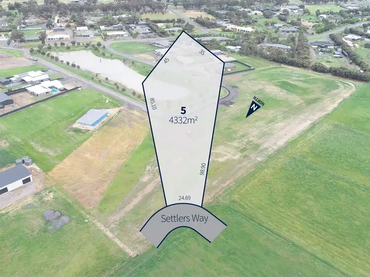 Main view of Homely land listing, Lot 5 Settlers Way, Haven VIC 3401