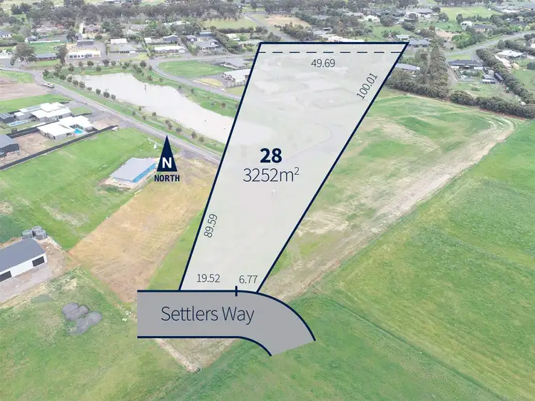 Main view of Homely land listing, Lot 28 Settlers Way, Haven VIC 3401