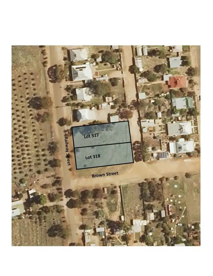 Main view of Homely land listing, 7-9 Railway Street, Peterborough SA 5422