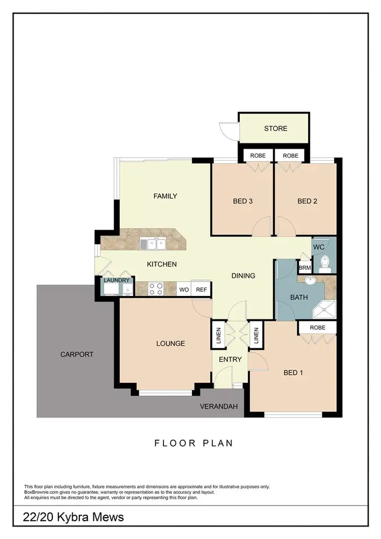 Third view of Homely unit listing, 22/20 Kybra Mews, Rockingham WA 6168