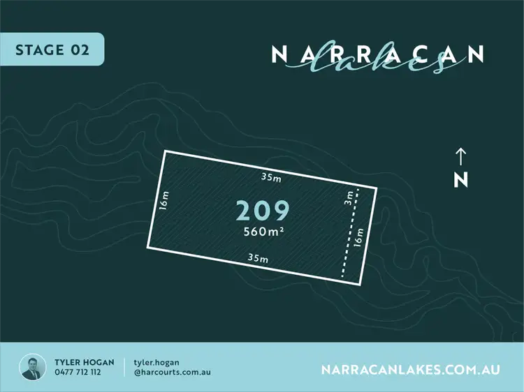 Main view of Homely land listing, Lot 209 Narracan Lakes, Newborough VIC 3825