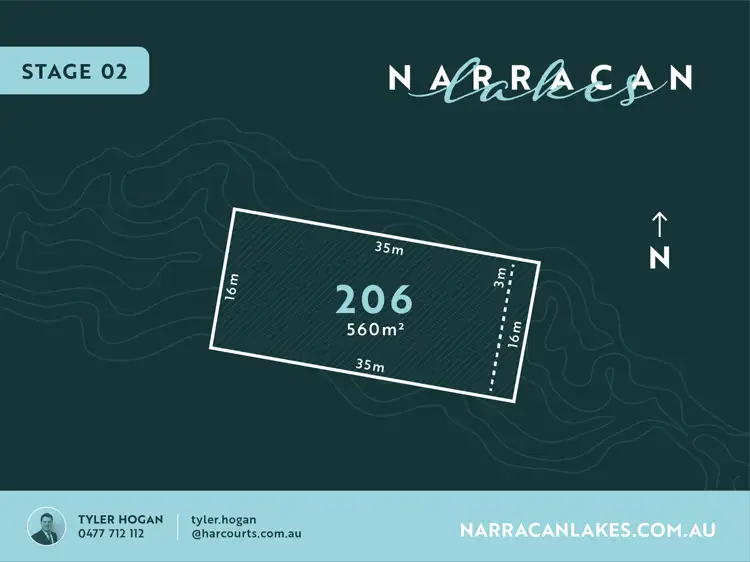 Main view of Homely land listing, Lot 206 Narracan Lakes, Newborough VIC 3825