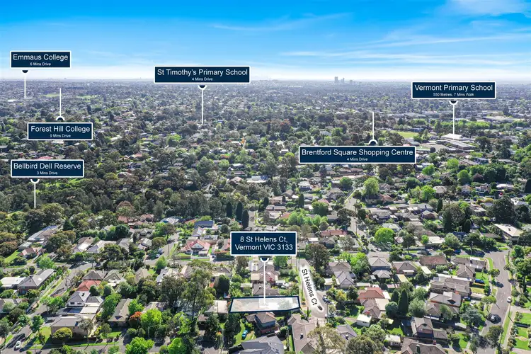 Fifth view of Homely house listing, 8 St Helens Court, Vermont VIC 3133