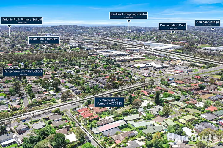 Fifth view of Homely house listing, 5 Caldwell Road, Vermont VIC 3133