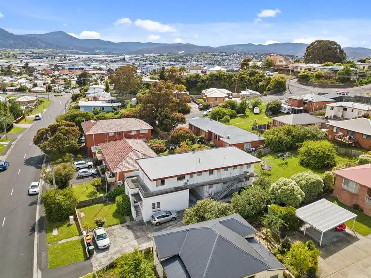 Main view of Homely block of units listing, 1-6/59 Springfield Avenue, West Moonah TAS 7009