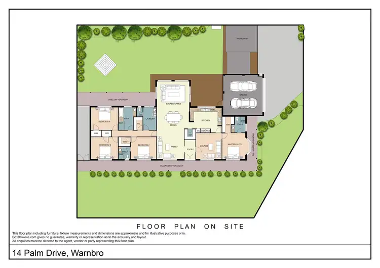 Second view of Homely house listing, 14 Palm Drive, Warnbro WA 6169
