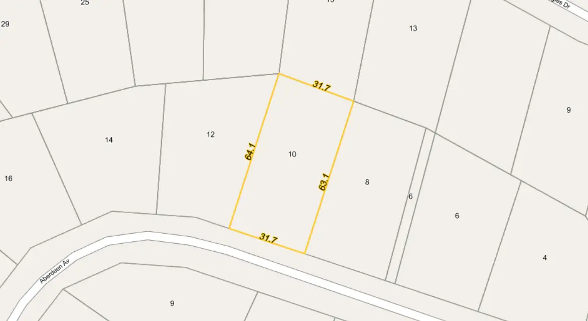 Main view of Homely land listing, 10 Aberdeen Avenue, Bridgetown WA 6255