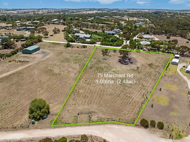 Main view of Homely land listing, 79 Marchant Road, Strathalbyn SA 5255