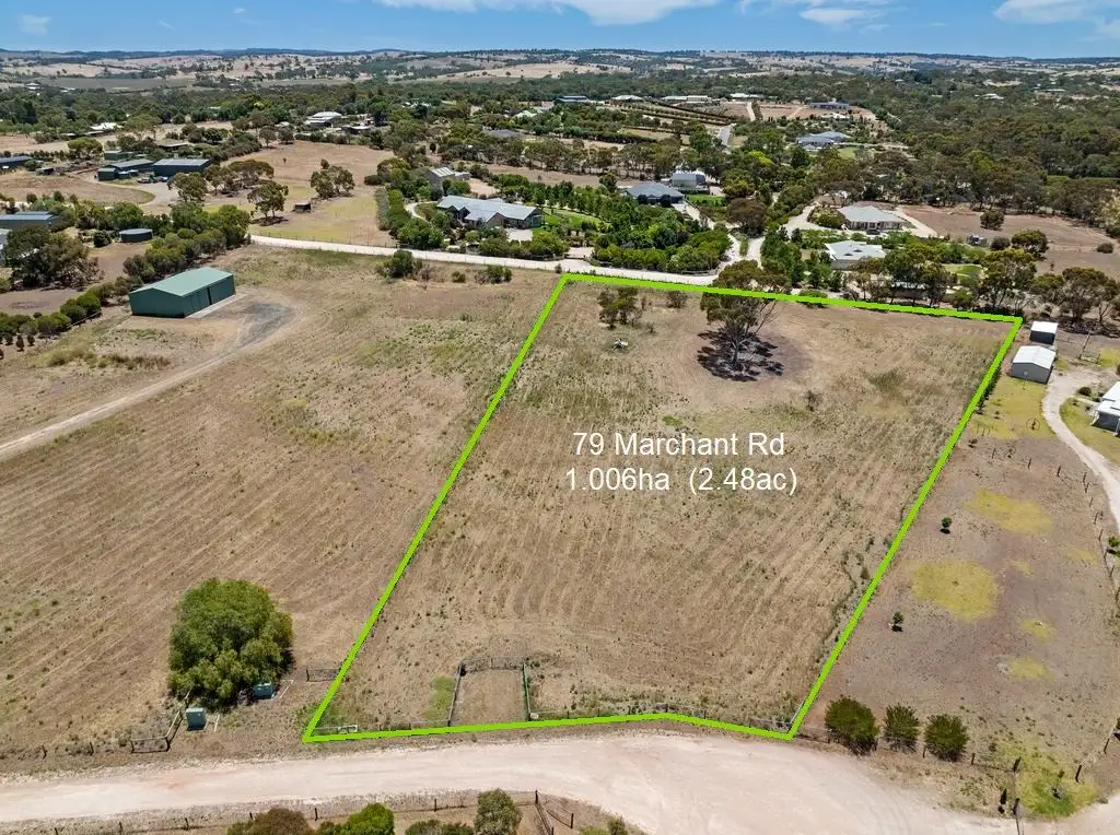 Main view of Homely land listing, 79 Marchant Road, Strathalbyn SA 5255