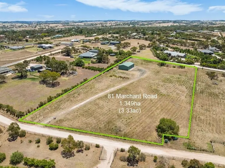 Main view of Homely land listing, 81 Marchant Road, Strathalbyn SA 5255