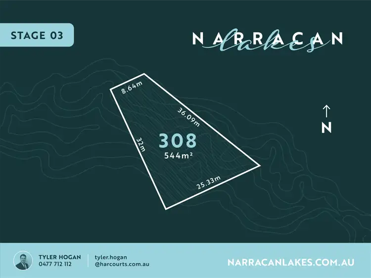 Main view of Homely land listing, Lot 308 Narracan Lakes, Newborough VIC 3825