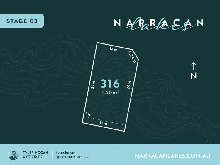 Main view of Homely land listing, Lot 316 Narracan Lakes, Newborough VIC 3825