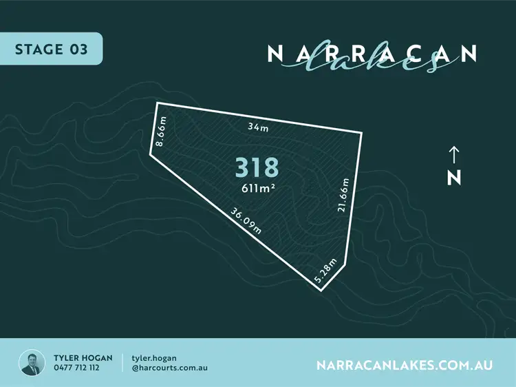 Main view of Homely land listing, Lot 318 Narracan Lakes, Newborough VIC 3825