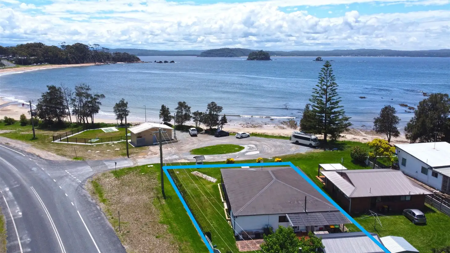 Main view of Homely house listing, 1 Bronte Crescent, Sunshine Bay NSW 2536