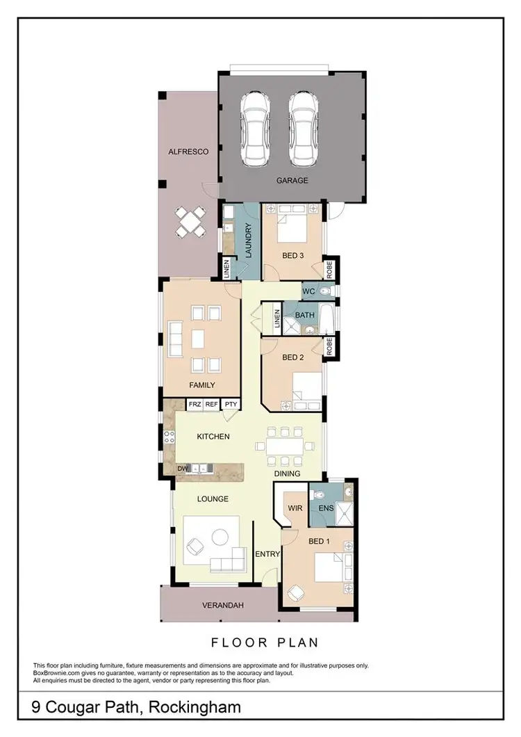 Sixth view of Homely house listing, 9 Cougar Path, Rockingham WA 6168