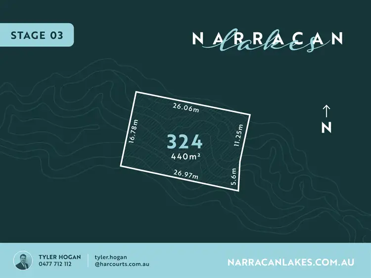 Main view of Homely land listing, Lot 324 Narracan Lakes, Newborough VIC 3825