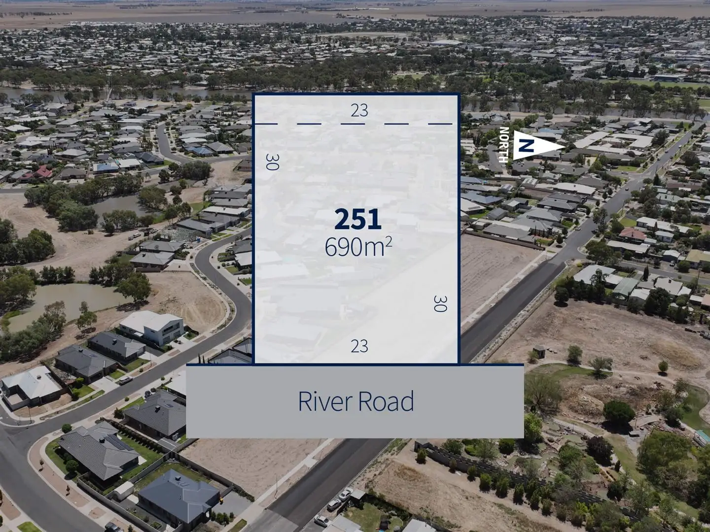 Main view of Homely land listing, 67 (Lot 251) River Road, Horsham VIC 3400