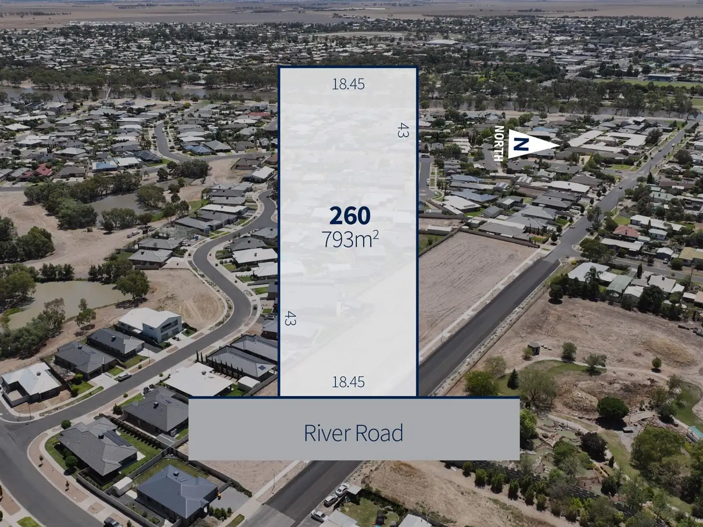 Main view of Homely land listing, 49 (Lot 260) River Road, Horsham VIC 3400