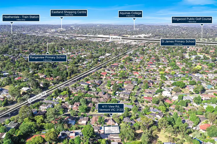 Fifth view of Homely townhouse listing, 4/11 View Road, Vermont VIC 3133