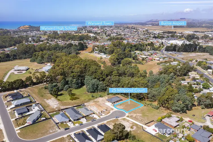 Second view of Homely land listing, 25 Millpond Court, Wynyard TAS 7325