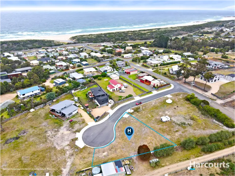 Main view of Homely land listing, 3 Cockatoo Court, Beaumaris TAS 7215