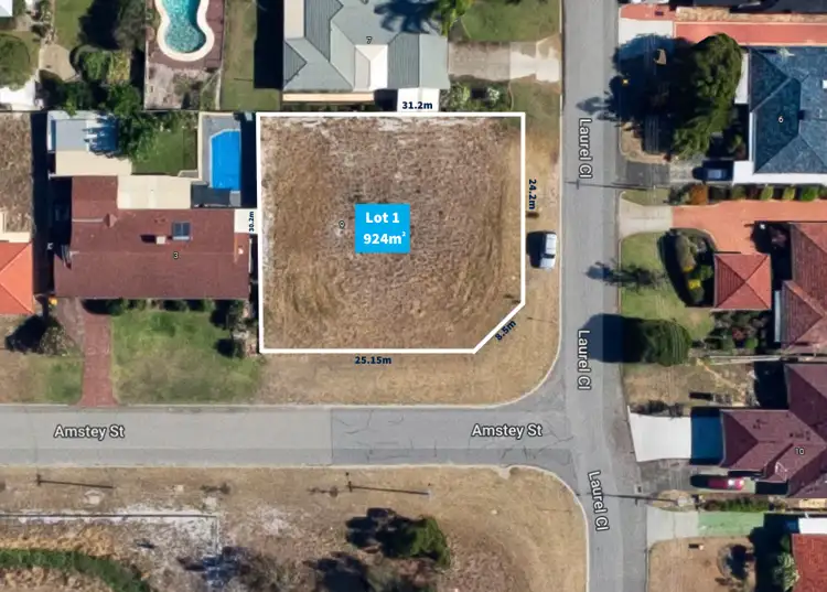 Second view of Homely land listing, 1 Amstey Street, Riverton WA 6148
