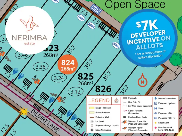Second view of Homely land listing, LOT 824 Dilbirt Lane, Halls Head WA 6210