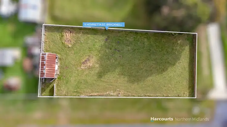 Main view of Homely land listing, 8 Henrietta Street, Bracknell TAS 7302