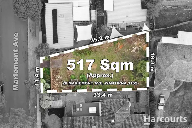 Main view of Homely land listing, 28 Mariemont Avenue, Wantirna South VIC 3152