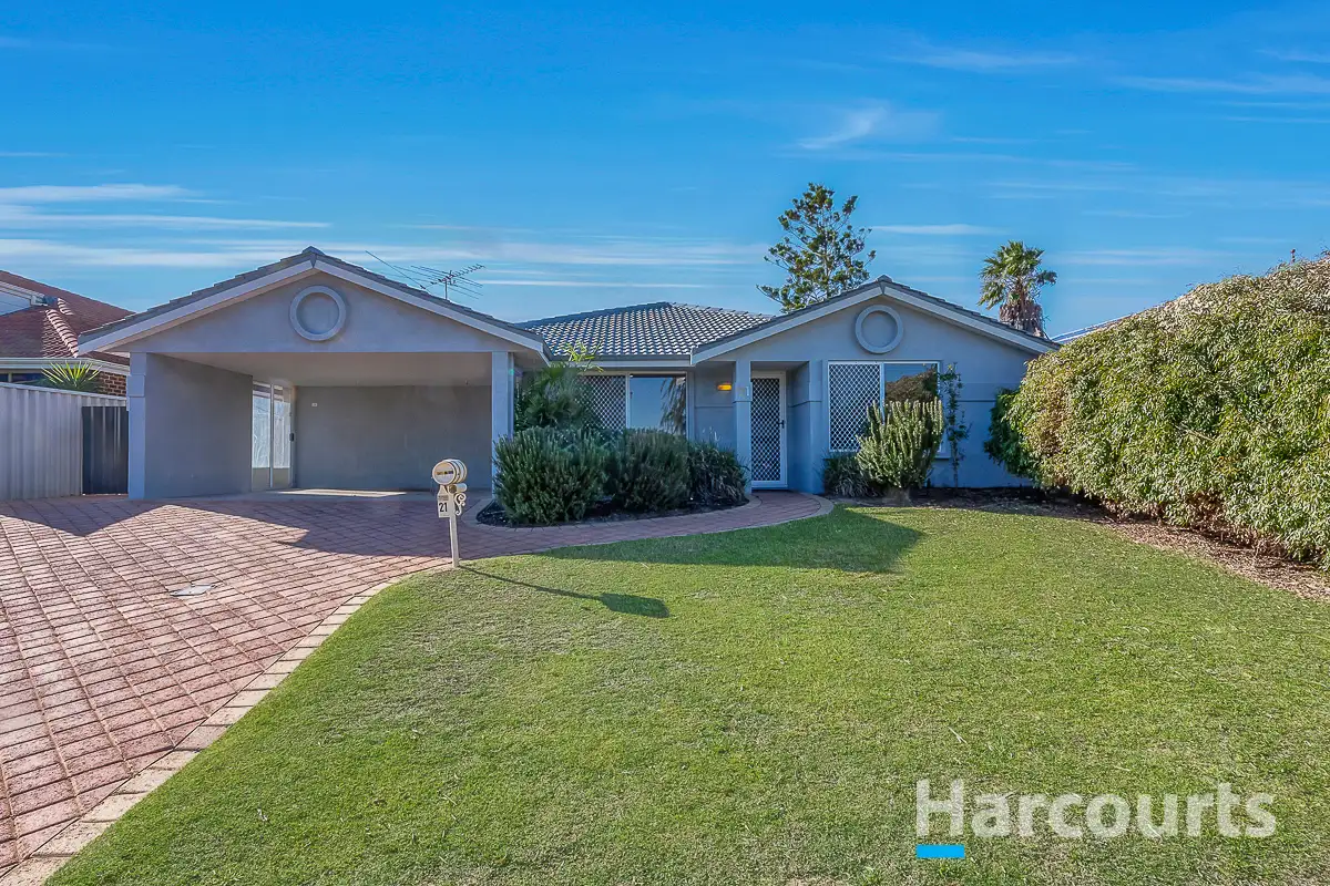 Main view of Homely house listing, 21 Caledonia Avenue, Currambine WA 6028