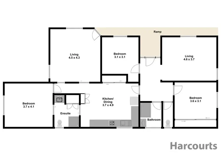 Third view of Homely house listing, 2 Richard Street, Moe VIC 3825