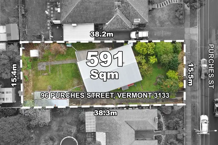 Main view of Homely house listing, 96 Purches Street, Vermont VIC 3133