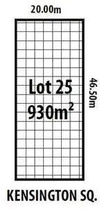 Main view of Homely land listing, Lot 25 Kensington Square, Drouin VIC 3818
