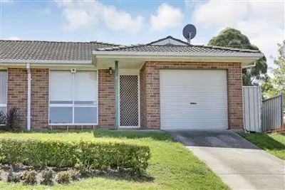 Main view of Homely semi-detached listing, 14B Cougar Place, Raby NSW 2566
