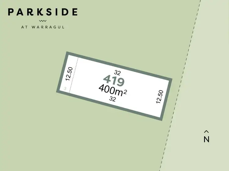 Main view of Homely land listing, Lot 419 Parkside at Warragul, Warragul VIC 3820