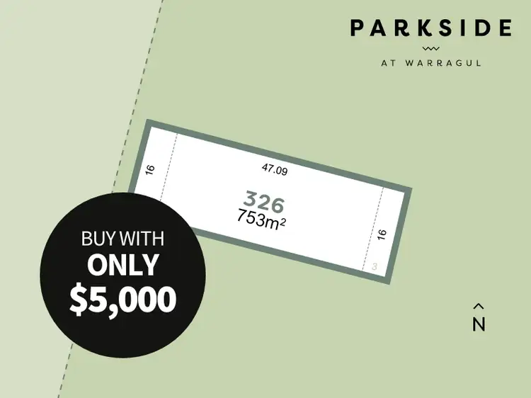 Main view of Homely land listing, Lot 326 Parkside at Warragul, Warragul VIC 3820