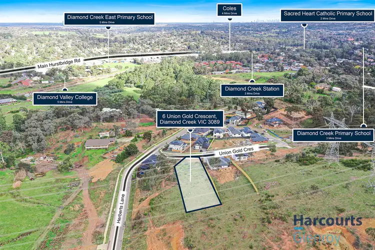 Second view of Homely land listing, 6 Union Gold Crescent, Diamond Creek VIC 3089