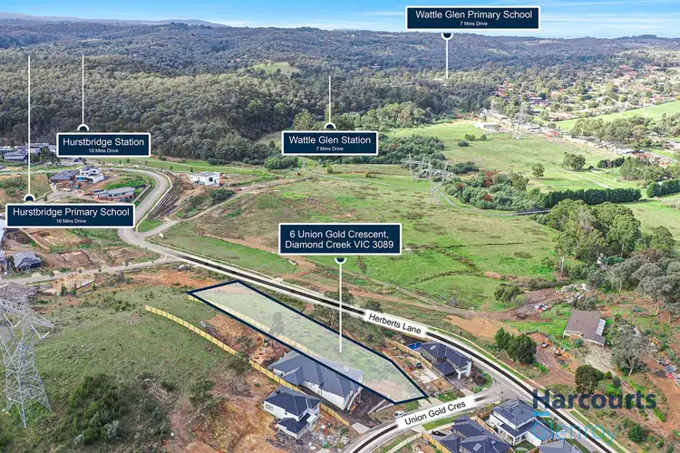 Third view of Homely land listing, 6 Union Gold Crescent, Diamond Creek VIC 3089