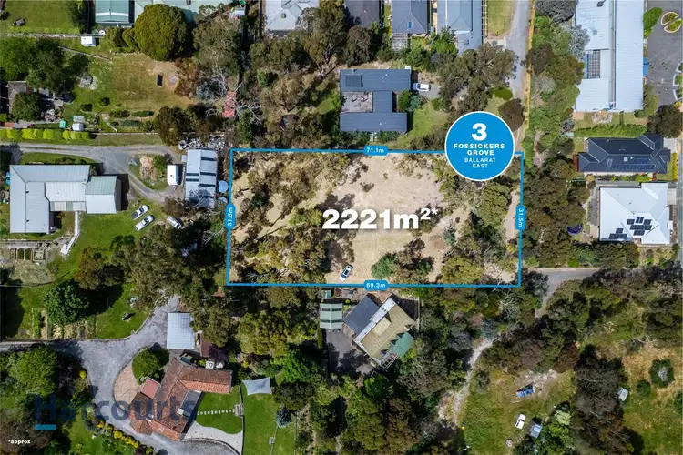 Main view of Homely land listing, 3 Fossickers Grove, Ballarat East VIC 3350