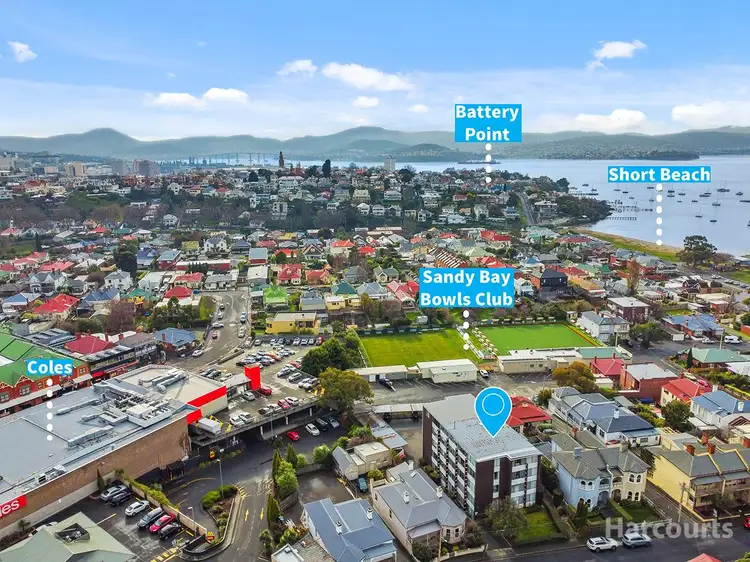 Main view of Homely unit listing, 18/14 Ashfield Street, Sandy Bay TAS 7005