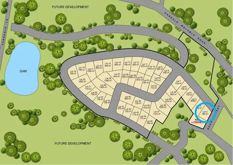 Main view of Homely other listing, Lot 40 Stage 1 Wolumla Estate, Wolumla NSW 2550