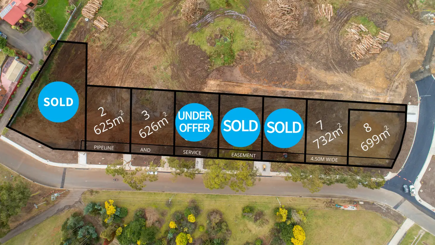 Main view of Homely land listing, Lot 4/4 Hearps Road, West Ulverstone TAS 7315