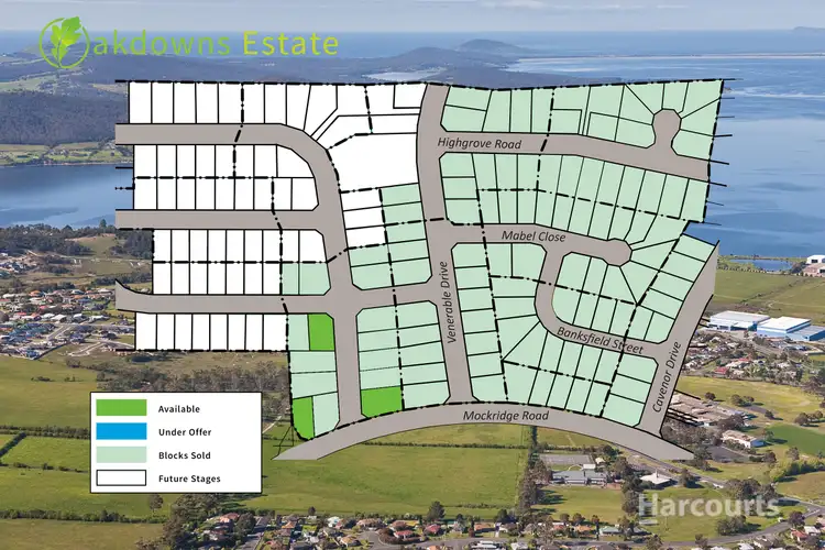 Second view of Homely land listing, Lot 85 Stage 9 Oakdowns Estate, Rokeby TAS 7019
