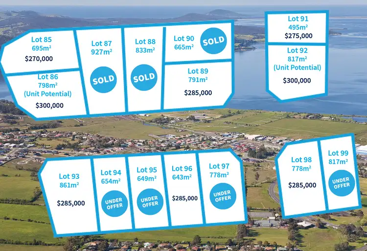 Lot 86 Stage 9 Oakdowns Estate, Rokeby TAS 7019