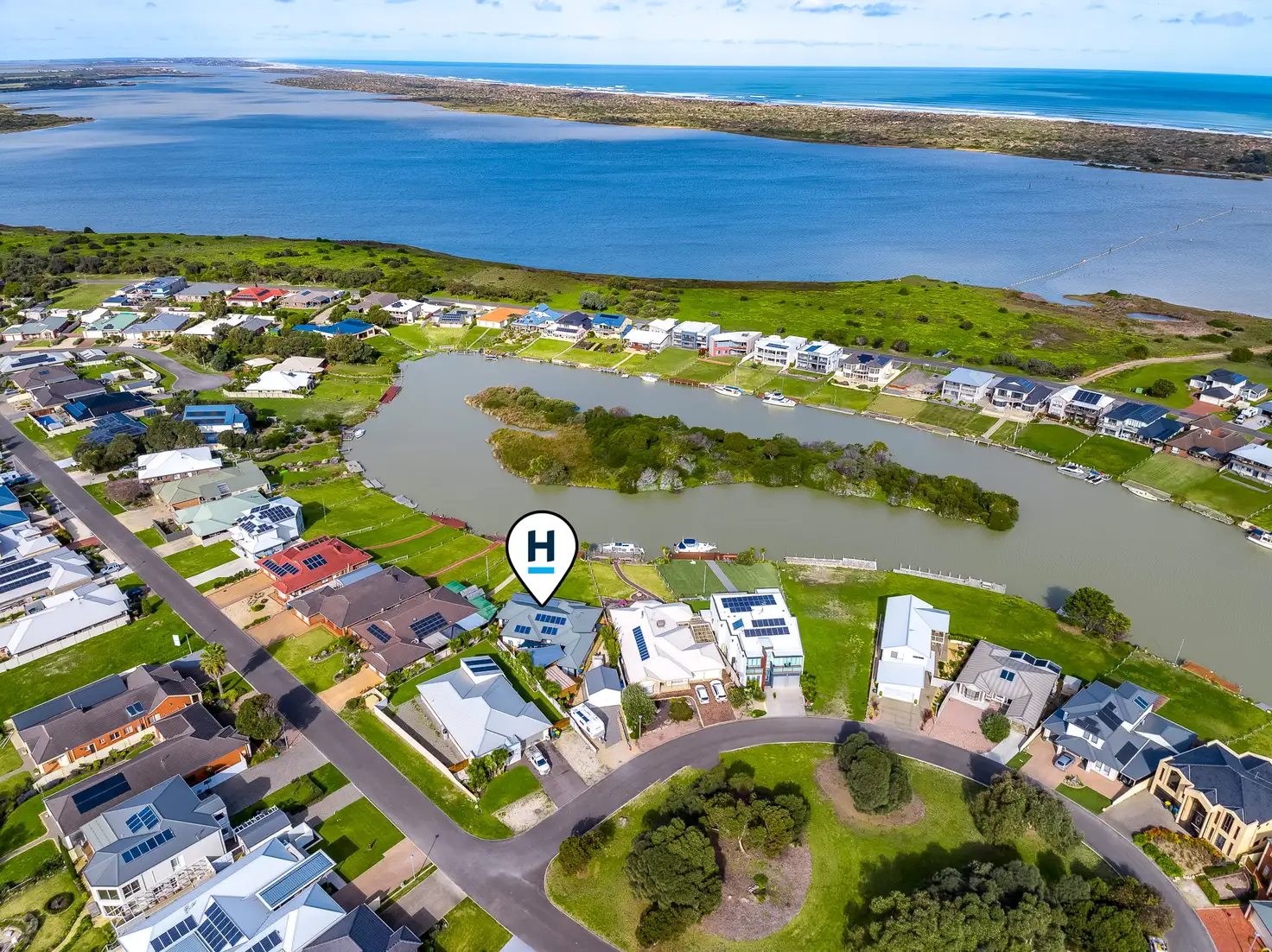 Main view of Homely house listing, 35 Prince Alfred Parade, Hindmarsh Island SA 5214