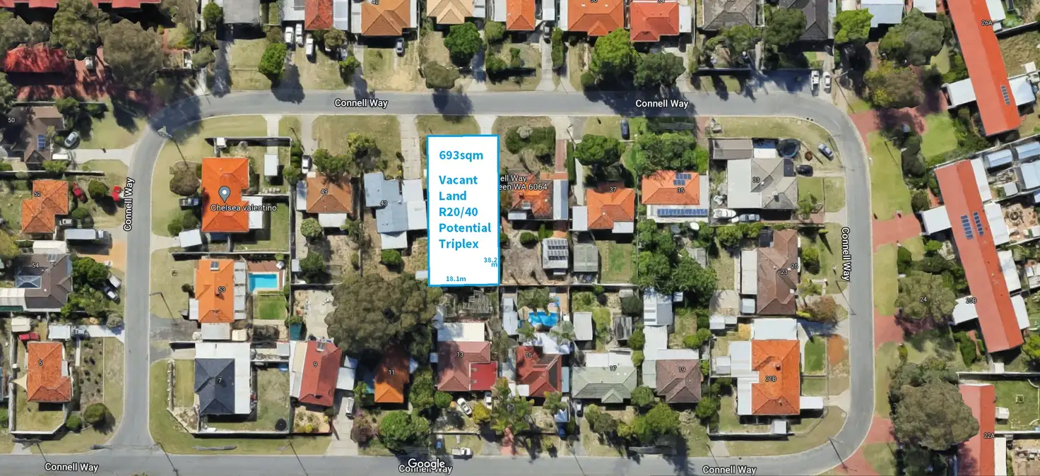 Main view of Homely land listing, 41 Connell Way, Girrawheen WA 6064